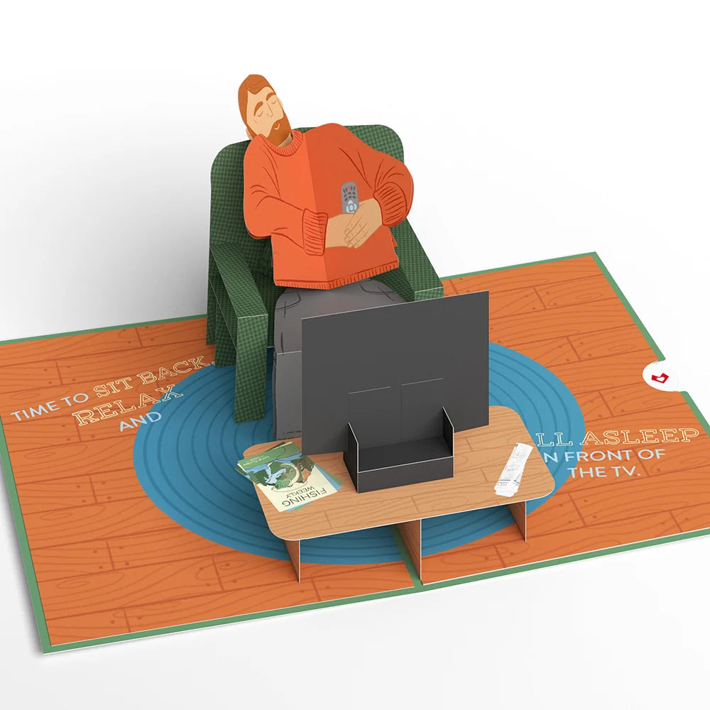 Lovepop Sit Back & Relax Father’s Day Pop-Up Card