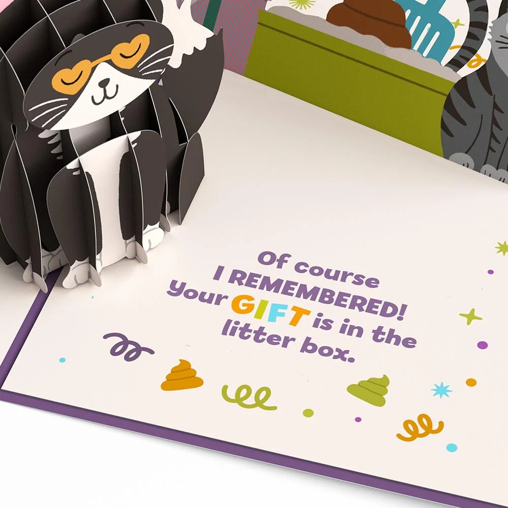 Lovepop Birthday Cats 5-Pack