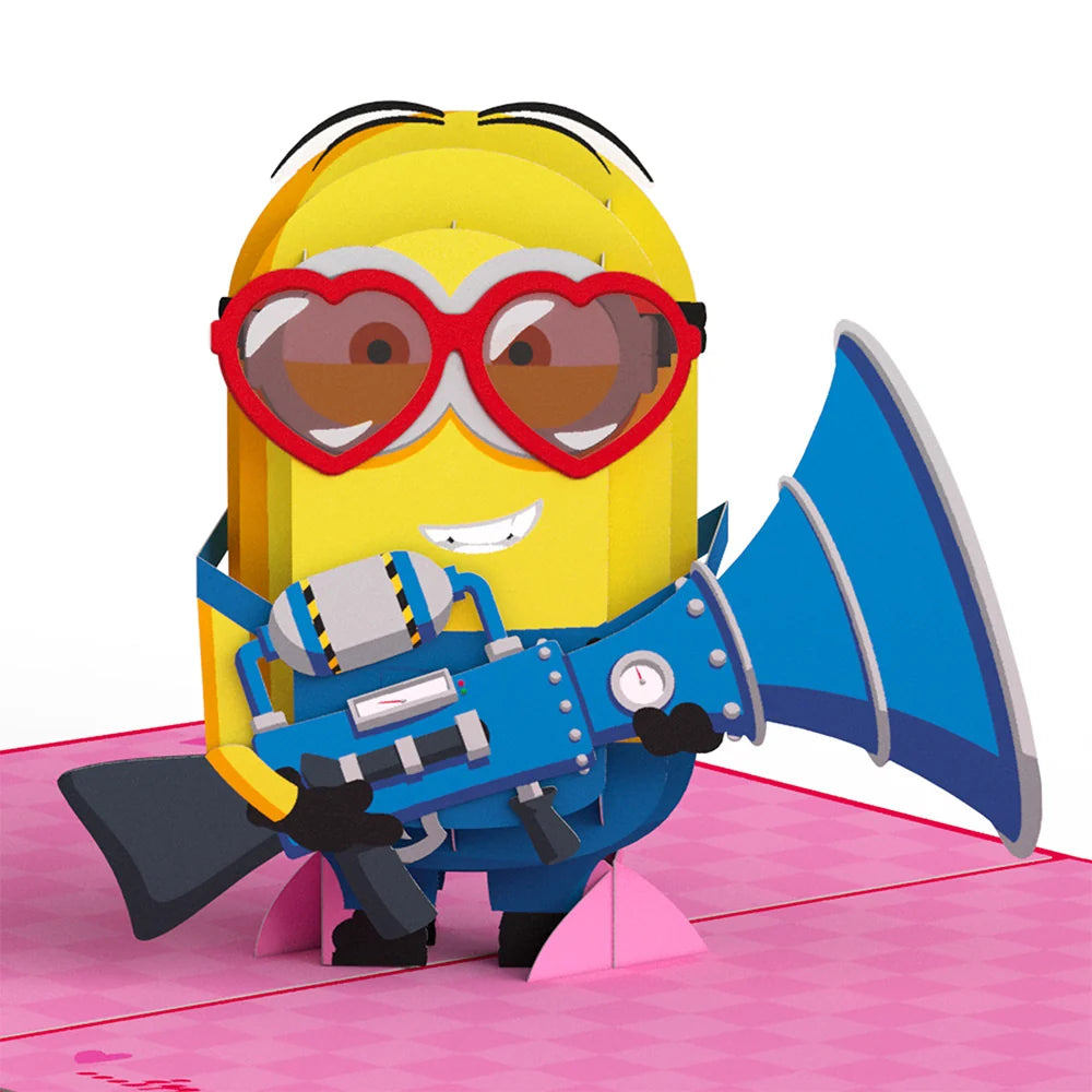 Lovepop Minions Love Stinks Pop-Up Card