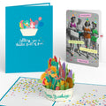Lovepop Happy Birthday Basket Pop-Up Card and Sentiment Set