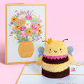 Lovepop ‘Bee-u-tiful Mom’ Queen Bee Plushpop Card