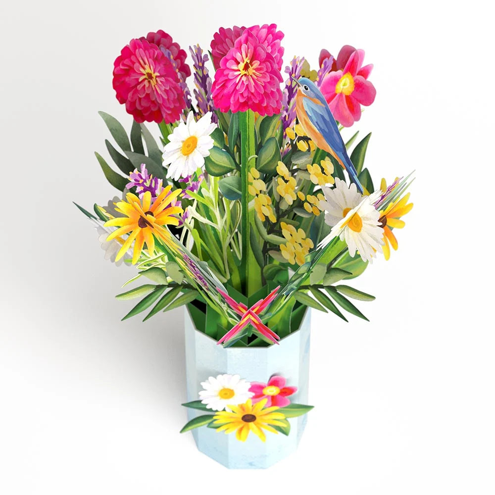 Lovepop ‘Happiest Birthday Wishes’ Plushpop Card and Bouquet Bundle