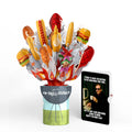 Lovepop Grill Master Father’s Day Bouquet and Matrix Hacker Sentiment Set