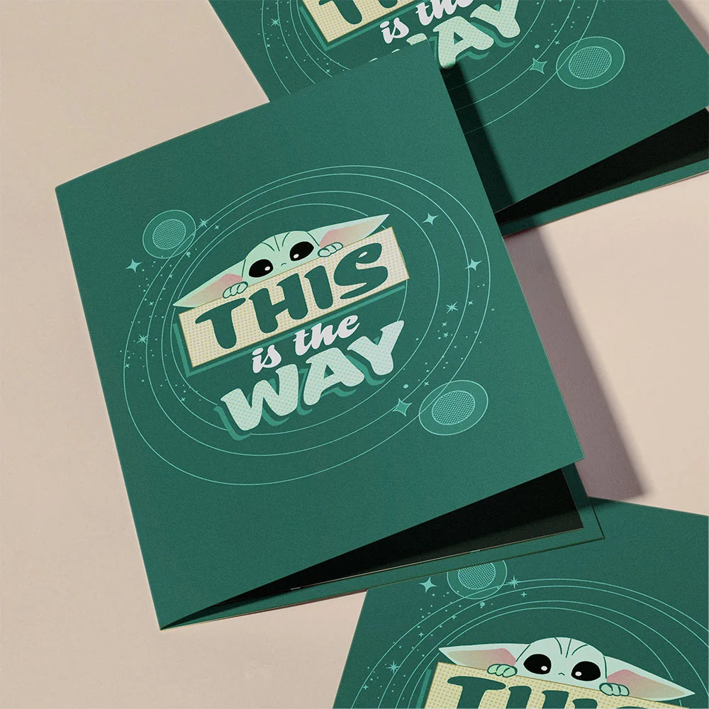 Lovepop Star Wars Grogu ‘This Is the Way’ Plushpop Card
