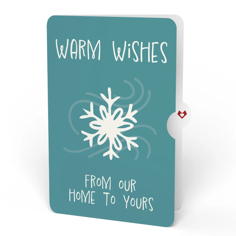 Lovepop Winter Chickadee HeartFelt Charm Card and Snowflake Holiday Sentiment Set