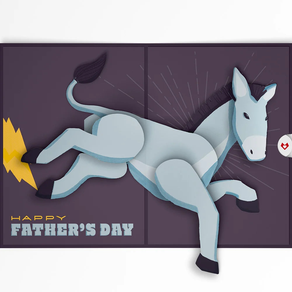 Lovepop Kick Ass Father’s Day Pop-Up Card
