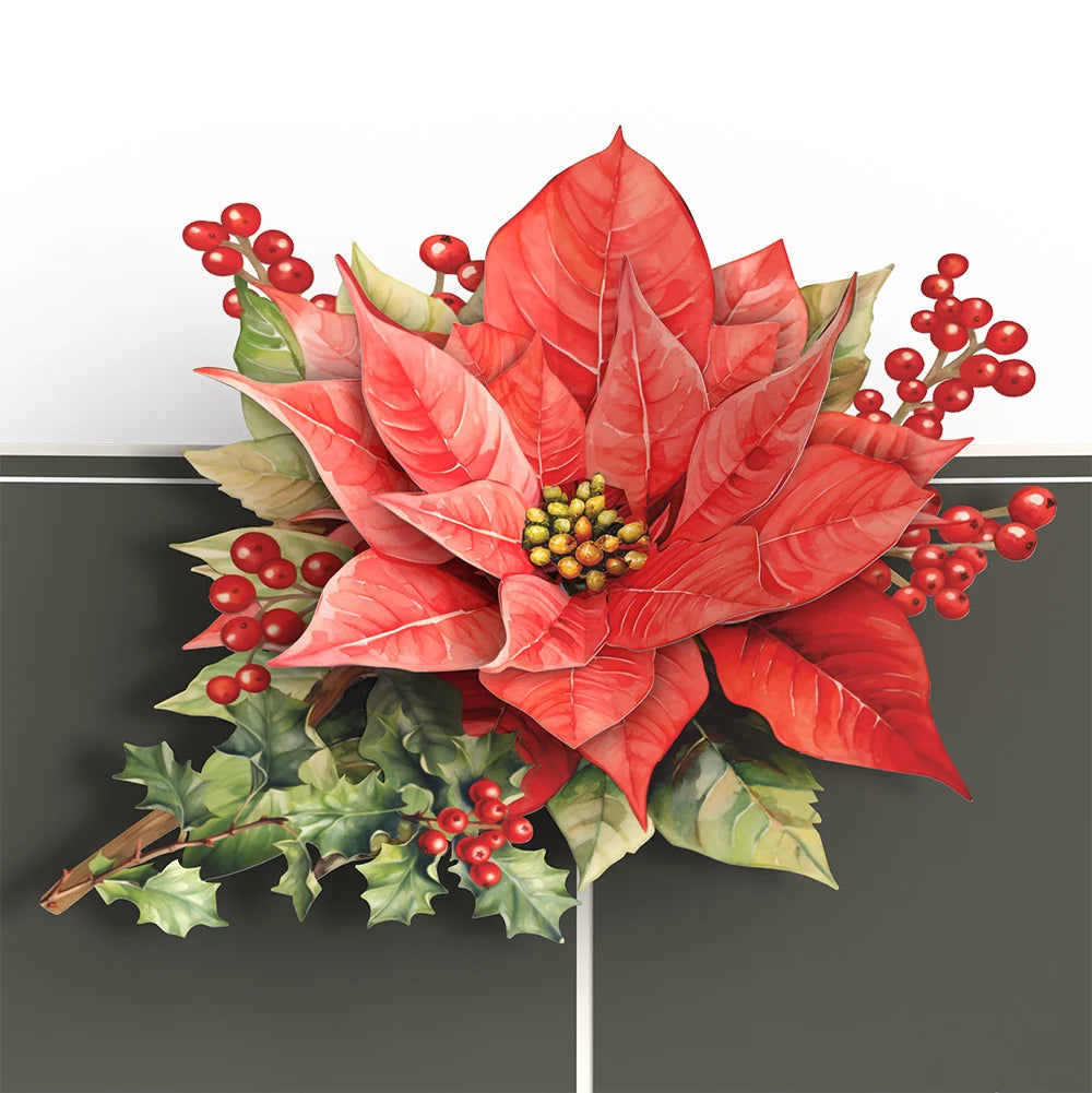 Lovepop Born to Bloom: December Birth Month Flowers Pop-Up Card and Sentiment Set