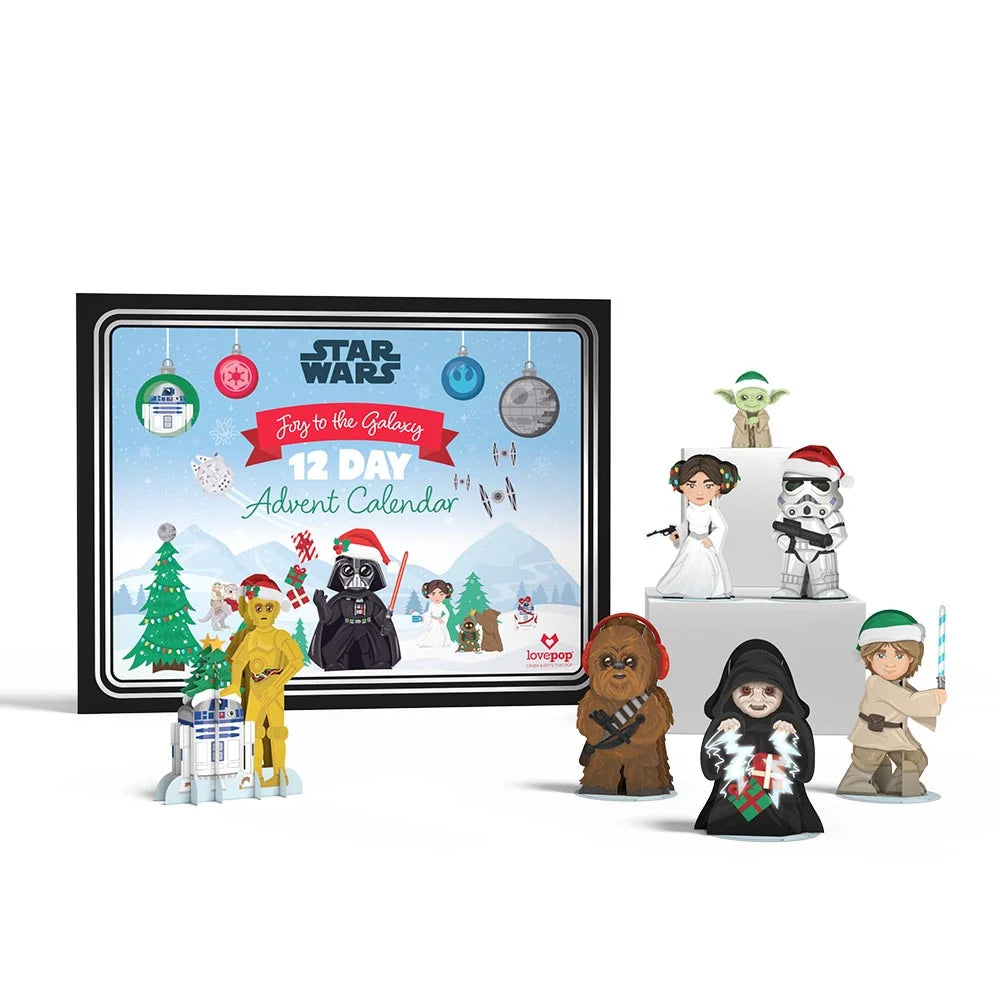 Lovepop Star Wars Joy to the Galaxy 12 Day Holiday Advent Calendar