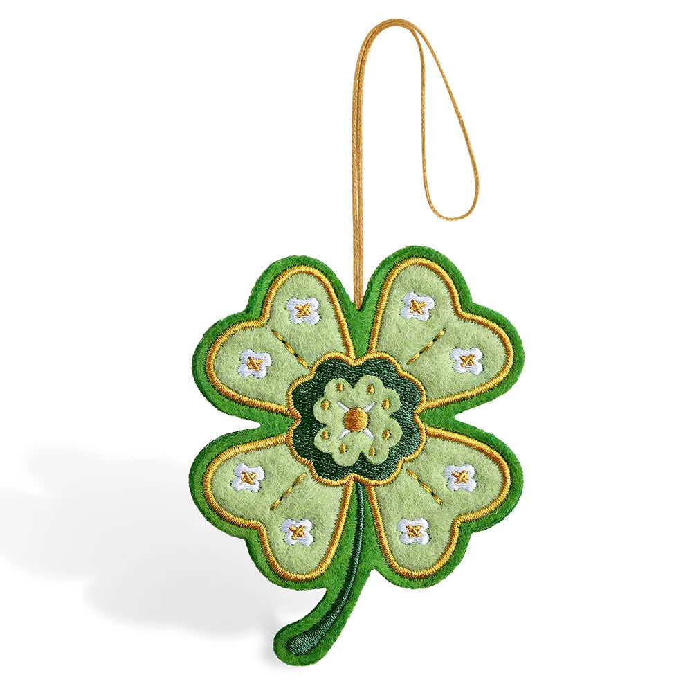 Lovepop Lucky Clover St. Patrick’s Day Heartfelt Charm Card and Shamrock Cheers Sentiment Set Bag