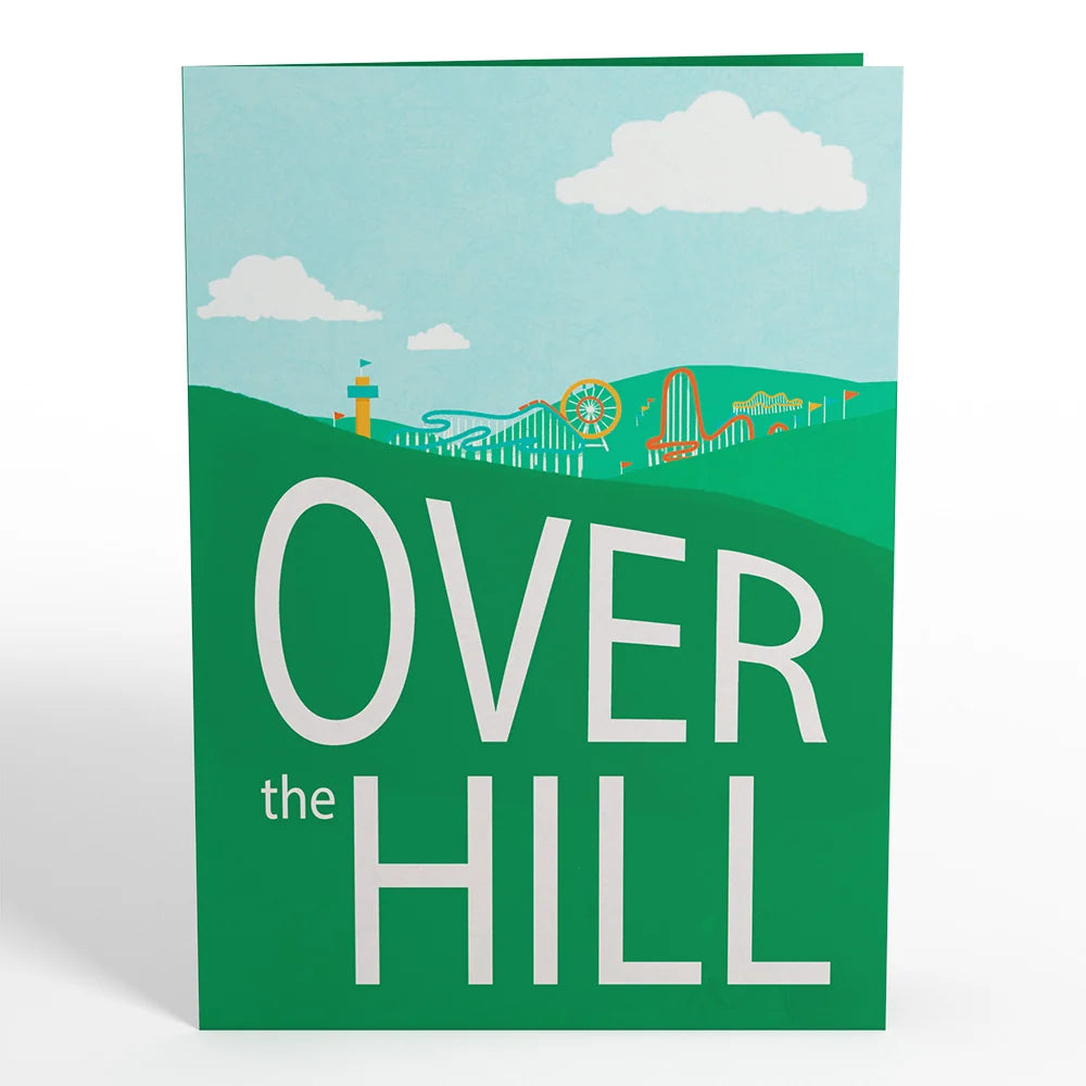 Lovepop Over the Hill Birthday Pop-Up Card
