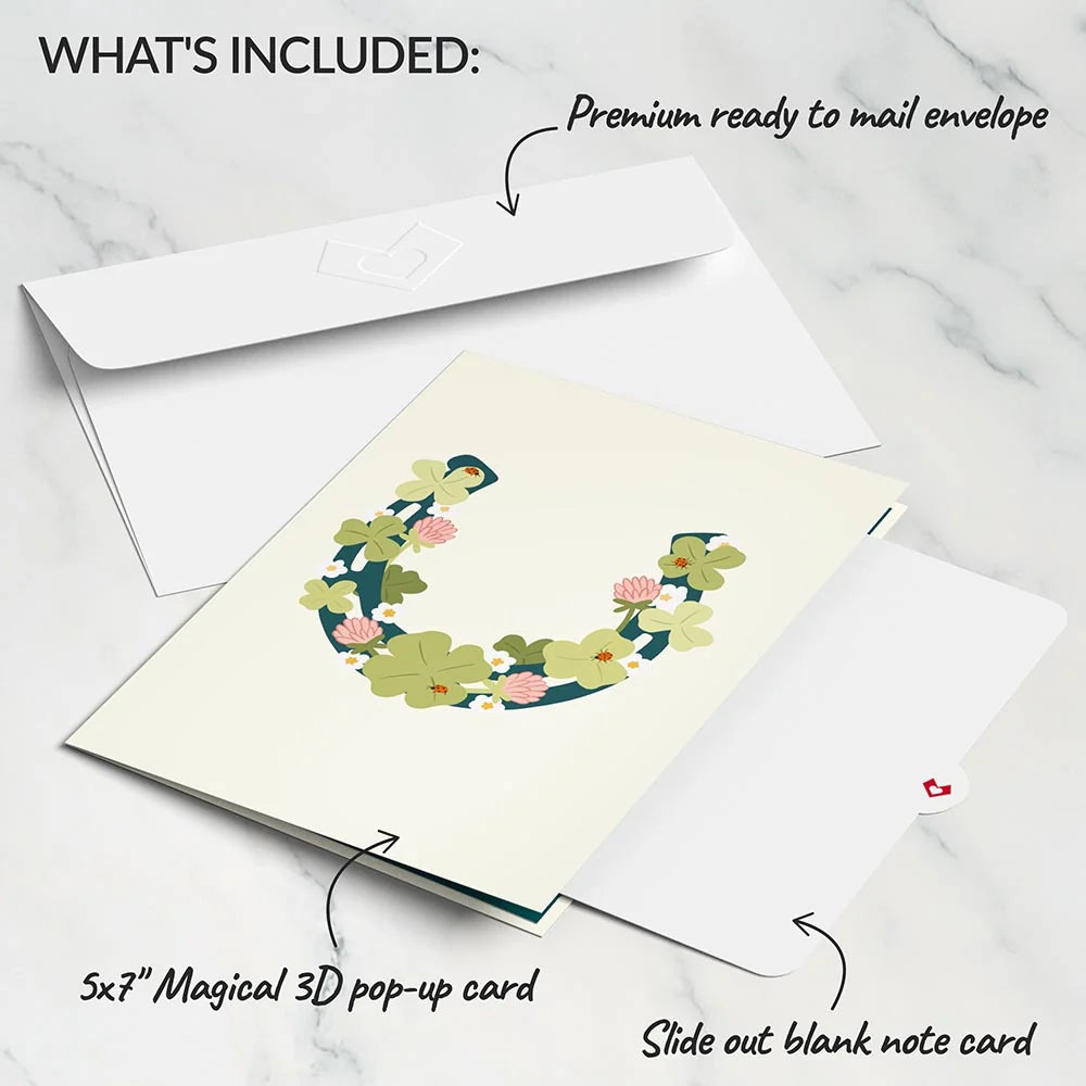 Lovepop Shamrock Fields Pop-Up Card